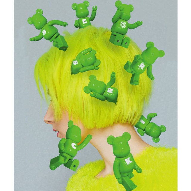 BEETLE BE@RBRICK S38 38代 字母 綠色 BASIC 一組9隻 整套 庫柏力克熊 100%