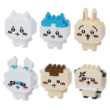 單包販售 BEETLE 盲抽 六款 CHIIKAWA 吉伊卡哇 微型積木 迷你積木 NANOBLOCK 日本正版