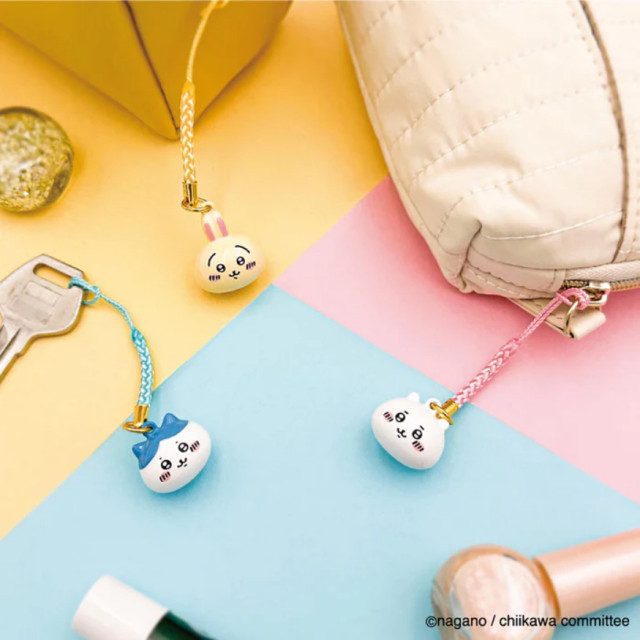 BEETLE 日本正版 CHIIKAWA 吉伊卡哇 迷你吊飾鈴鐺 小吊飾 掛飾 小八貓 烏薩奇 小兔兔 小可愛