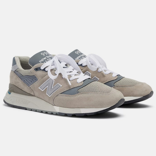 BEETLE NEW BALANCE MADE US 998 CORE 美國製 麂皮 U998GR 灰色 銀色 男鞋