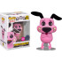 盒損 BEETLE FUNKO POP 膽小狗英雄 COWARDLY DOG 卡通頻道 植絨版 限定 FLOCKED