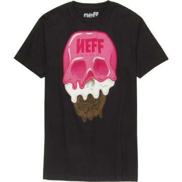出清 BEETLE 美牌 NEFF SKULL SCREAM 甜筒 冰淇淋 骷髏 短袖 TEE 黑色 白色