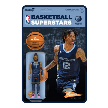 BEETLE SUPER7 JA MORANT NBA 賈·莫蘭特 曼菲斯灰熊 REACTION 公仔