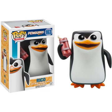 BEETLE FUNKO POP 馬達加斯加 RICO 企鵝 拿炸彈 PENGUINS 涼快 電影 馬達加斯加爆走企鵝