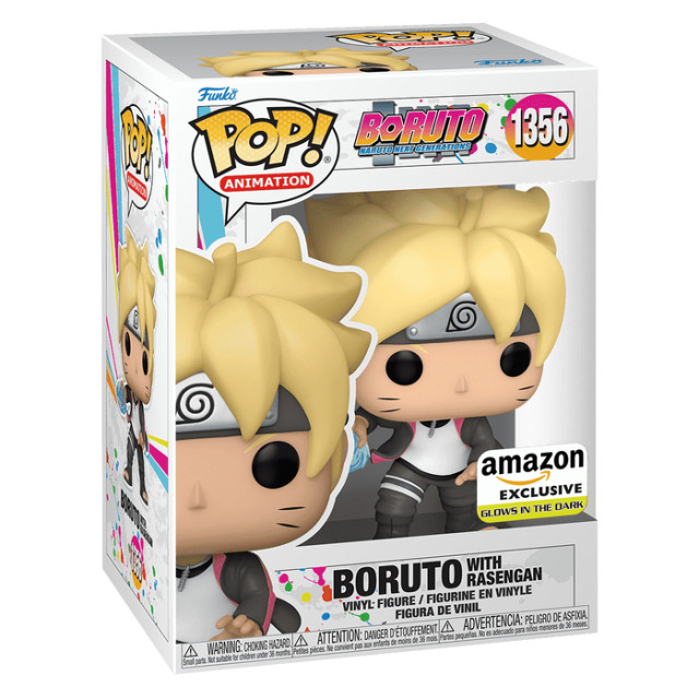 BEETLE FUNKO POP BORUTO 火影忍者 博人傳 夜光版 螺旋丸 漩渦博人 慕留人 亞馬遜限定