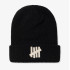 BEETLE UNDEFEATED 針織 毛帽 ICON APPLIQUE BEANIE 黑色 柵欄 90271
