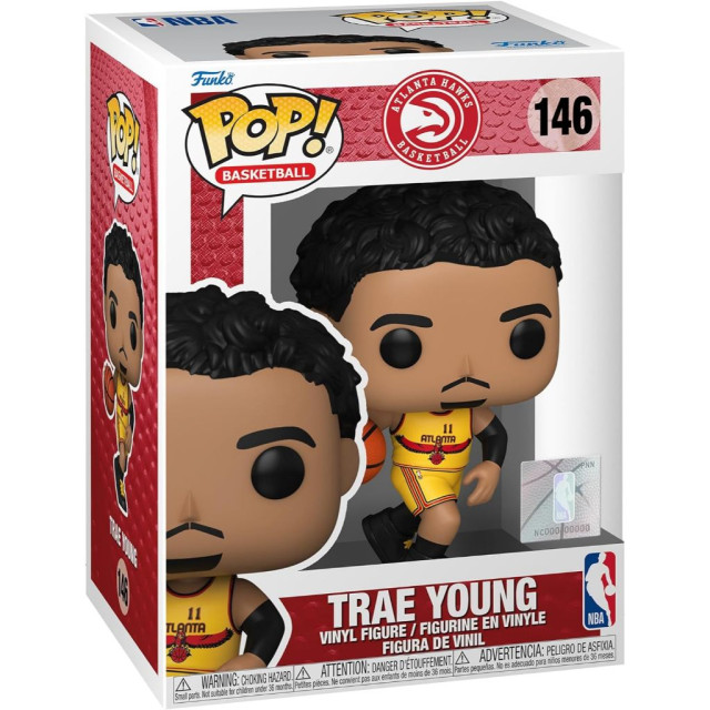 BEETLE FUNKO POP TRAE YOUNG 黃色 NBA ATLANTA HAWKS 亞特蘭大老鷹