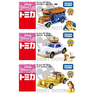 BEETLE TOMICA 日本迪士尼 2017 美女與野獸 特別仕樣車 合金 DISNEY 貝兒 茶壺太太 野獸