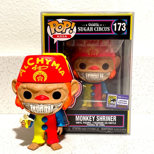 BEETLE FUNKO POP RON ENGLISH MONKEY SHRINER 猴子會員 亞洲限定 SDCC