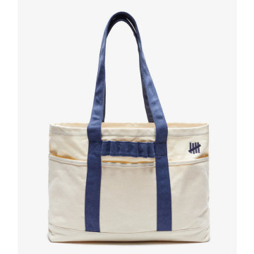 BEETLE UNDEFEATED EVERYDAY TOTE 帆布袋 帆布包 米白 深藍 行李袋 手提袋