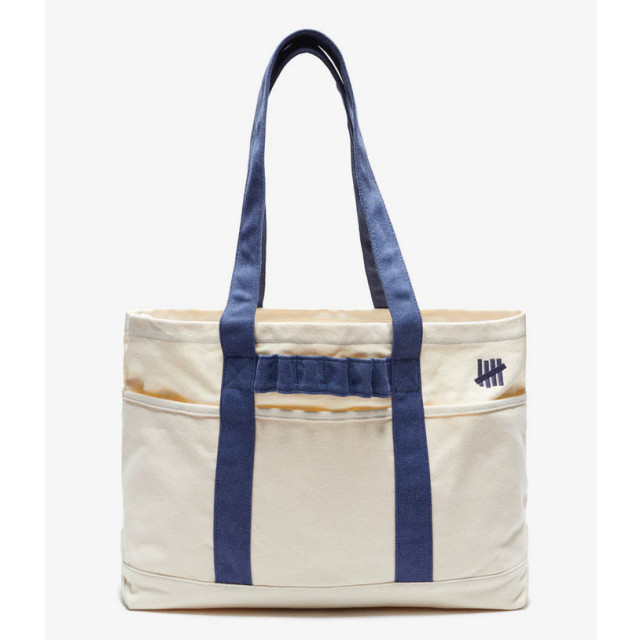 BEETLE UNDEFEATED EVERYDAY TOTE 帆布袋 帆布包 米白 深藍 行李袋 手提袋