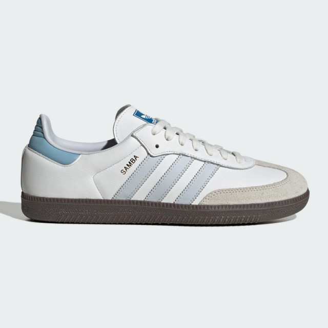 BEETLE ADIDAS 愛迪達 SAMBA OG ID2055 淺藍 天空藍 橡膠鞋底 運動休閒鞋 復古 男鞋 女生