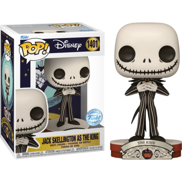 BEETLE FUNKO POP 傑克 聖誕夜驚魂 國王 JACK SKELLINGTON AS KING 迪士尼 限定