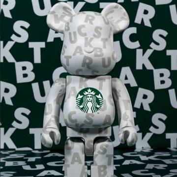 BEETLE BE@RBRICK STARBUCKS 星巴克 庫柏力克熊 聯名 限定 限量 100% 400%
