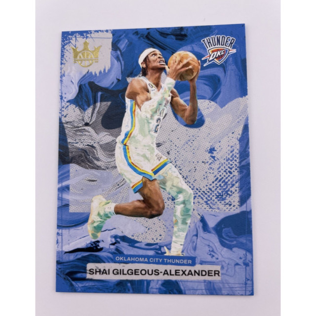 2023-24 PANINI COURT KINGS SHAI GILGEOUS-ALEXANDER SGA 雷霆 油畫