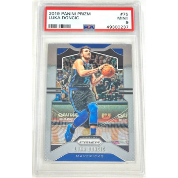 2019-20 PANINI NBA LUKA DONCIC PRIZM MINT PSA9 #75 盧卡唐西奇