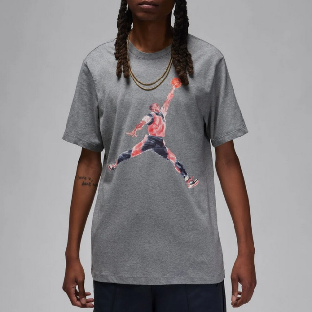 BEETLE NIKE AIR JORDAN BRAND LOGO TEE 灰色 喬丹 美國進口 FN5980-091