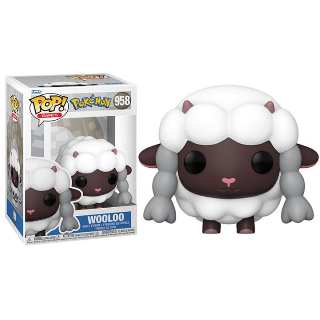 BEETLE FUNKO POP 寶可夢 毛辮羊 POKEMON WOOLOO 劍/盾