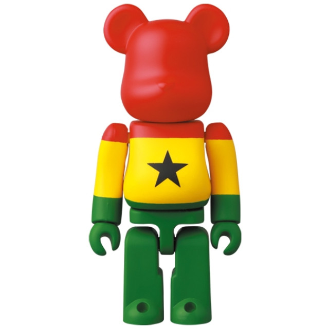 BEETLE BE@RBRICK 加納 迦納 國旗 41代 S41 FLAG 盒抽 庫柏力克熊 100%