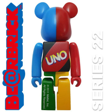 BEETLE BE@RBRICK 22代 S22 UNO 隱藏版 紙牌遊戲 桌遊 BEARBRICK 彩色 100%