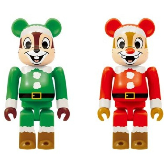 BEETLE BE@RBRICK 一番賞 奇奇蒂蒂 聖誕節 迪士尼 庫柏力克熊 DISNEY 吊飾 100%