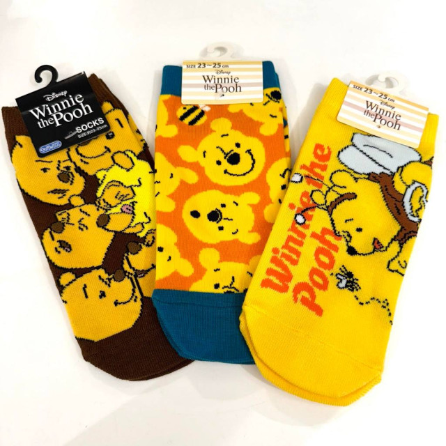 BEETLE 日本正版 短襪 小熊維尼 維尼 DISNEY 迪士尼 襪子 WINNIE THE POOH 單雙