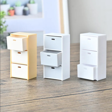 BEETLE YAMADA 三層櫃 抽屜 衣櫃 櫃 微型模具 日本 擺設 佈置 場景 小物 迷你模型 家具 1/12