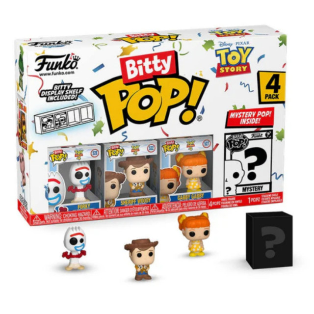 BEETLE FUNKO BITTY POP 整盒販售 玩具總動員 胡迪 叉奇 蓋比蓋比 迷你 公仔 隨機出貨