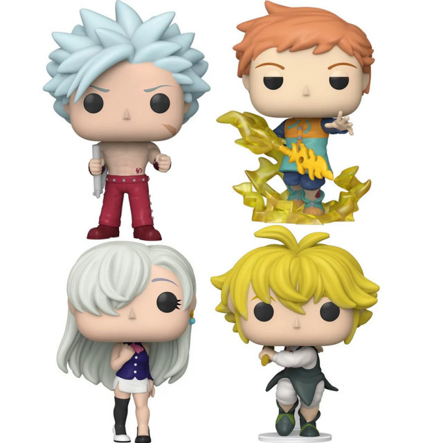 BEETLE FUNKO POP 七大罪 七宗罪 SEVEN DEADLY SINS 伊麗莎白 梅里奧達斯 班 金恩