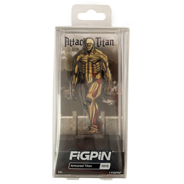 BEETLE BAIT FIGPIN 進擊的巨人 別針 可收藏 鎧之巨人 ATTACK ON TITAN NYCC 限量