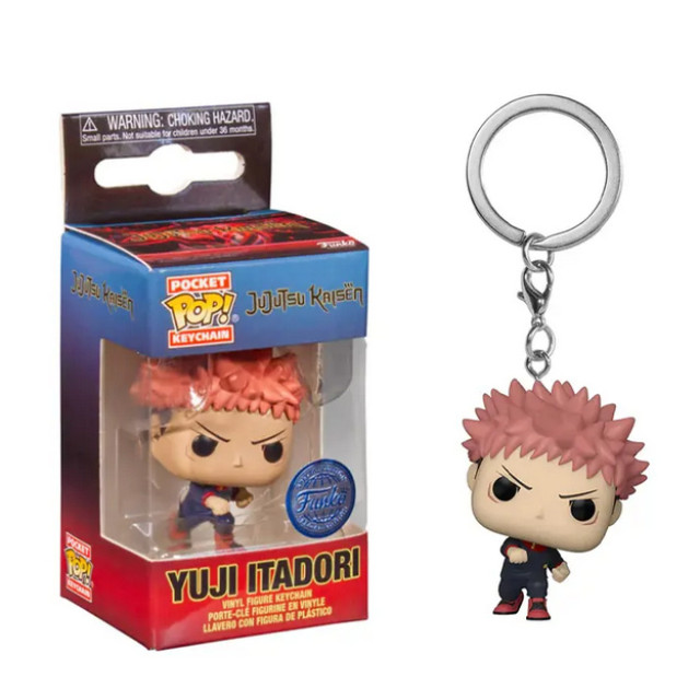 BEETLE FUNKO POP 咒術迴戰 虎杖悠仁 YUJI ITADORI JUJUTSU KAISEN 鑰匙圈