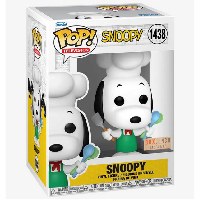 BEETLE FUNKO POP SNOOPY 史努比 廚師裝 IN CHEF 花生漫畫 BOXLUNCH 限定