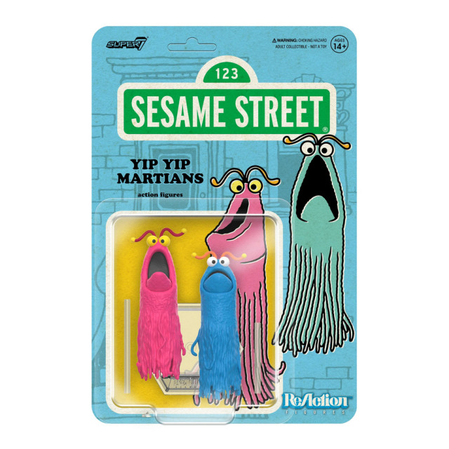 BEETLE SUPER7 YIP YIP MARTIANS 芝麻街 SESAME STREET REACTION 公仔