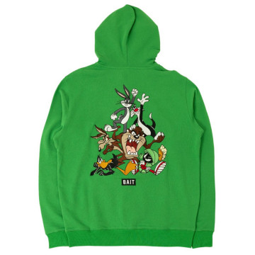 BEETLE BAIT LOONEY TUNES 樂一通 帽T 美版 綠色 EMBROIDERY HOODY
