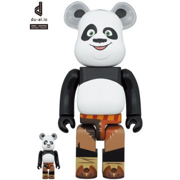 BEETLE BE@RBRICK 功夫熊貓 阿波 熊貓 KUNG FU PANDA 庫柏力克熊 100% 400%