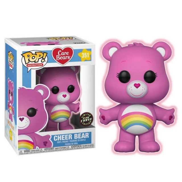 BEETLE FUNKO POP 彩虹熊 天氣熊 CHEER BEAR CAREBEARS 粉色 夜光版 CHASE