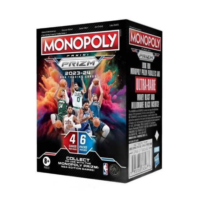整盒販售 PANINI NBA 23-24 PRIZM MONOPOLY 大富翁 BLASTER BOX 籃球卡 手雷