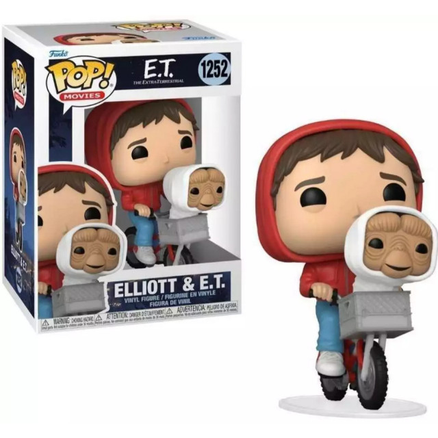 BEETLE FUNKO POP ET 外星人 ELLIOT AND E.T. IN BIKE BASKET 腳踏車