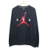 NIKE AIR JONDAN SWEATSHIRT 飛人 LOGO 大AIR 黑红 大學T 875043-010