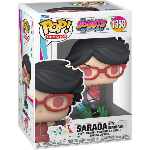 BEETLE FUNKO POP 火影忍者 佐良娜 宇智波紗羅妲 血輪眼 SARADA UCHIHA 佐助 女兒 博人傳