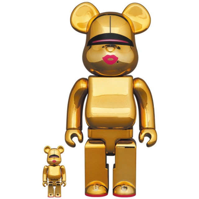 BEETLE BE@RBRICK 2G GOLD 空山基 SORAYAMA 電鍍 金色 庫柏力克熊 400% 100%