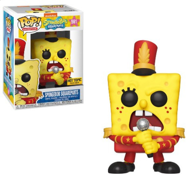 BEETLE FUNKO POP SPONGEBOB 海綿寶寶 SQUAREPANTS 樂團 主唱 限定 HT貼紙