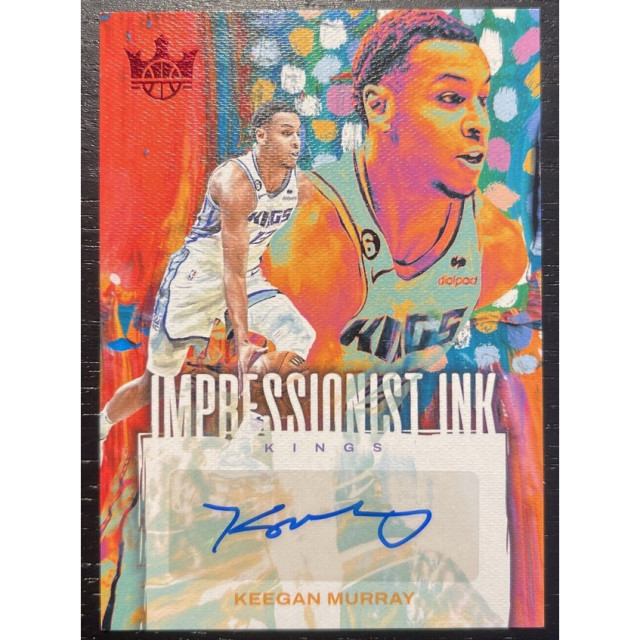 2023-24 COURT KINGS IMPRESSIONIST INK KEEGAN MURRAY AUTO 貼紙簽