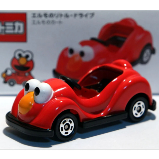 BEETLE 日本 TOMICA 多美卡 ELMO 芝麻街 艾蒙 小汽車 合金 USJ 環球影城限定 碰碰車