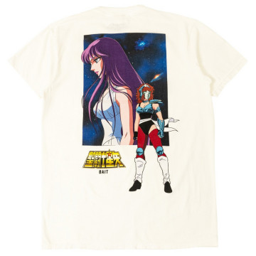 BEETLE BAIT SAINT SEIYA ATHENA 雅典娜 星矢 短T 短TEE 聯名 青銅 聖鬥士星矢 白色