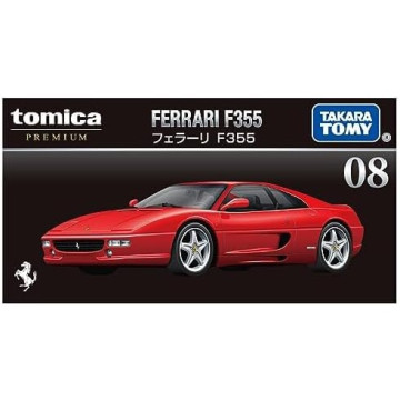 BEETLE TOMICA PREMIUM系列 08 法拉利 跑車 FERRARI F355 紅色 多美卡 小汽車 多美