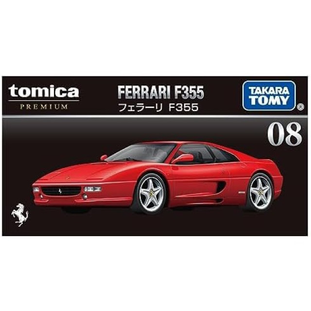 BEETLE TOMICA PREMIUM系列 08 法拉利 跑車 FERRARI F355 紅色 多美卡 小汽車 多美
