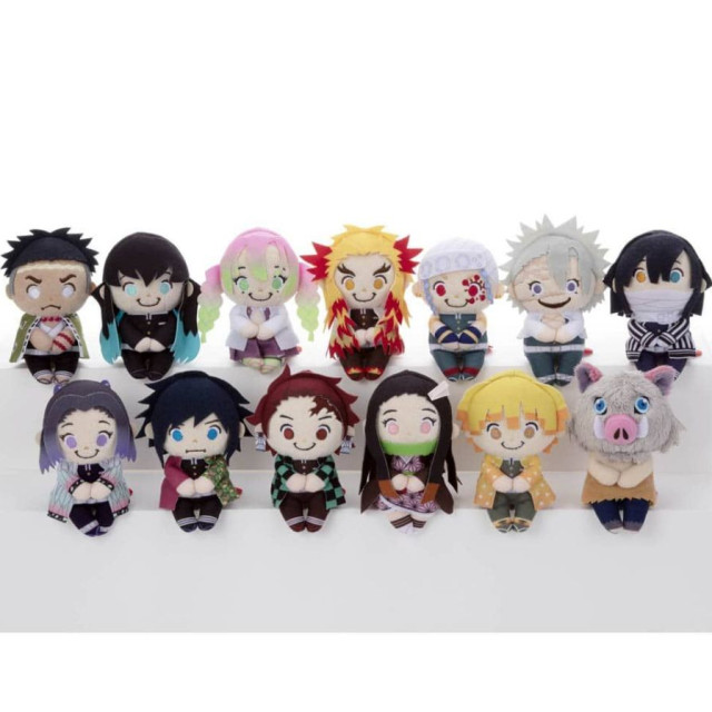 BEETLE TAKARA TOMY 鬼滅之刃 伊之助 娃娃 坐姿毛公仔 豬突猛進 T-ARTS 坐坐人偶 炭治郎