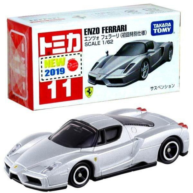 BEETLE TOMICA 日版 法拉利 ENZO FERRARI 初回特別仕樣 多美卡 小車 2019車貼 NO.11