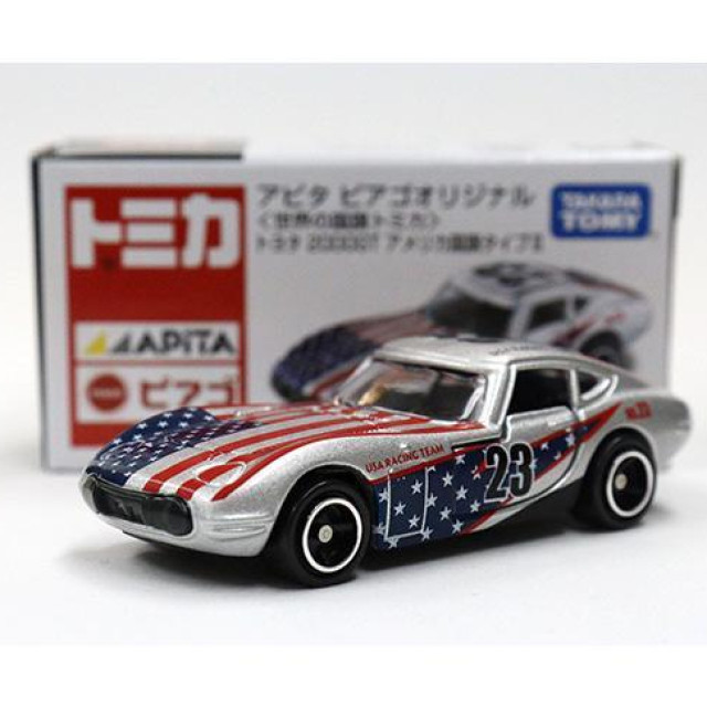 BEETLE TOMICA APITA 豐田 2000GT 美國國旗 TOYOTA 多美卡 小汽車 日版